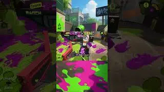 Splat Zones Splatoon 3 #splatoon3 #switch2 #brush #gaming #clamblitz  #gamer #gameplay #splatzones
