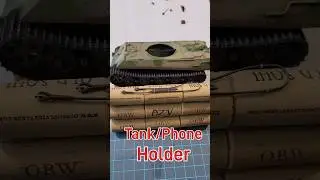 Perfect stand for your tank or phone.#scalemodels #tankmodels #celphone #winecorks