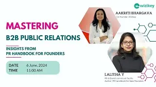 Webinar  - Mastering B2B Public Relations