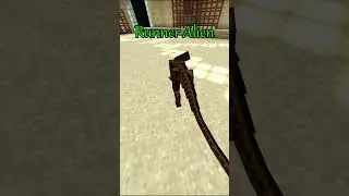 MINECRAFT MOBS FIGHTING - SOUL REAPER VS RUNNER ALIEN