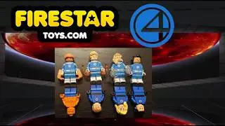 Firestar Toys Fantastic Four Custom Lego Review