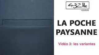 Les variantes de la poche Paysanne - cours 3
