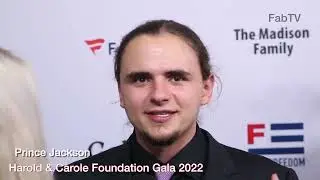Prince Jackson arrives at the Harold & Carole Foundation Gala 2022