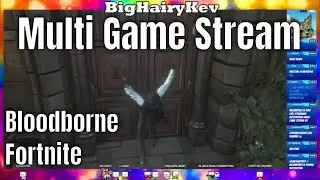 Multi Game Stream #7 - Bloodborne, Fortnite