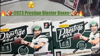 NFL trading cards 👀 2023 Prestige Football Target Blaster Boxes Rip and Review 🏈🔥