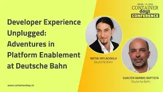 Developer Experience Unplugged: Adventures in Platform Enablement at Deutsche Bahn