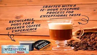 JAVA HOUSE Dark Roast Sumatran Cold Brew Pods (12 Count) Peel