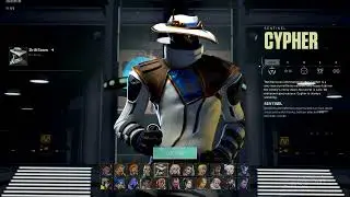 Cypher Alternate Character Select Screen HD