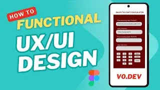 UXUI Design of a Functional Sales Tax & VAT Calculator Using Figma and V0 devAI