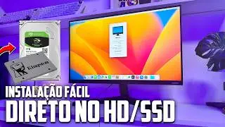 🤯AGORA SIM! Como instalar o MacOS direto no HD/SSD em qualquer PC - M&eacute;todo F&aacute;cil