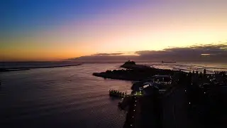 Drone Footage 4K | Newcastle Beaches Sunrise | Newcastle NSW