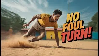 Sudden Direction Change Without Foul | Kho Kho Advanced Skill in Hindi | Pro Escape Trick