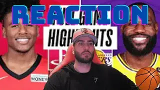 Jalen Green is CRACKED | Rockets vs Lakers - REACTION