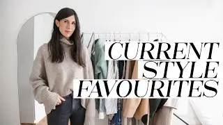 Current Style Favourites & New in from FARFETCH (Try-On/Minimal Outfit How to Style) [AD]