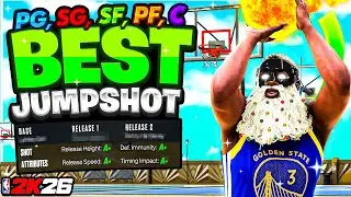 BEST JUMPSHOTS for EVERY BUILD & 3PT RATING in NBA 2K26! 100% GREEN RELEASES!