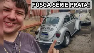 COMPREI UM RARO FUSCA S&Eacute;RIE PRATA! E AGORA?