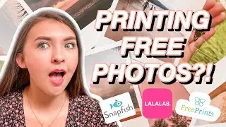 HOW TO PRINT PHOTOS FOR FREE?! Lalalab, Snapfish and Free Prints Review | Emily Louise
