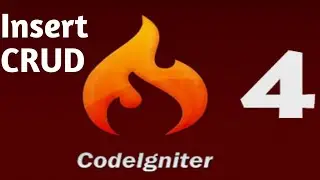 Insert Record Part #20 | CRUD | Codeigniter 4 CRUD Application with Bootstrap