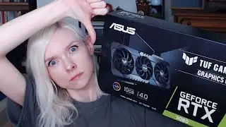 new graphics card, let's see what this baby can do.
