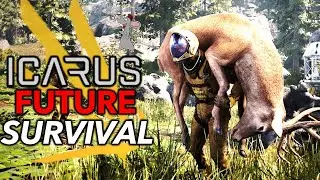 The Future Of Survival! NEW Icarus Gameplay 