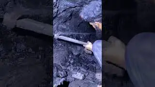 6 Black Diamond Mining in deep underground at depths of 2000 feet #blackdiamondmining #undergroundmi