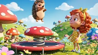 Sonic Pocket Hedgehog Bounced on a Mushroom | Kids Songs & Nursery Rhymes