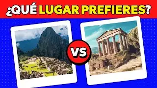 ¿Qué Lugar Turístico Prefieres Visitar? 🤔 Quiz de Lugares Turísticos 🗼🏖️ Turismo