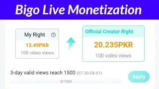 Finally! Bigo live Monetization New Event | Now Monetize Video on bigo & Earn Money