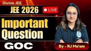 GOC Most Important Question for JEE Mains + Advanced 🔥 | Score Booster!