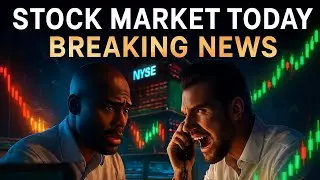Stock Market Today  Dow, S&P 500, Nasdaq Fall Amid Crypto Crash & China Tariff Tensions #stockmarket