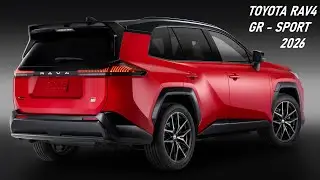 New 2026 Toyota RAV4 GR Sport - Redesigned Legendary SUV