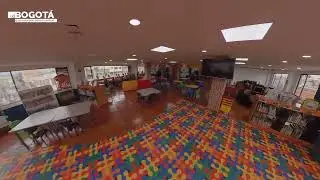La biblioteca que es oasis en medio del bullicio del barrio Restrepo