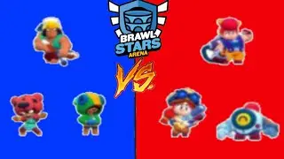 Brawl Stars brawl arena  Shaman Family vs Junker Family 