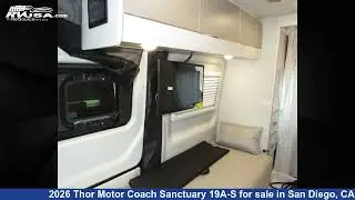 Magnificent 2026 Thor Motor Coach Sanctuary Class B RV For Sale in San Diego, CA | RVUSA.com