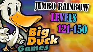 Flow Free Walkthrough - Jumbo Rainbow - Levels 121-150 | Big Duck Games LLC | HD