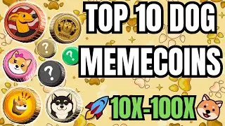 🔥🐶 TOP 10 DOG-THEMED MEME COINS READY TO EXPLODE IN 2026! (10X-100X)