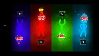 Consiguiendo las 4 copas de stickman party 