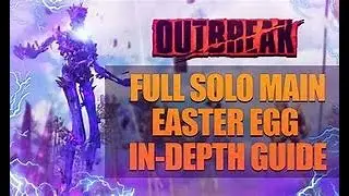 ULTIMATE OUTBREAK EASTER EGG GUIDE (All SpawnsLocationsEasy Strategy - Cold War Zombies)