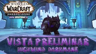 Highwind Darkmane | Vista Preliminar Montura | Shadowlands