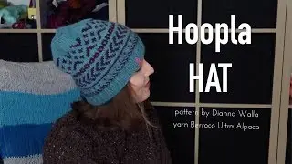Hoopla Hat pattern by Dianna Walla ❤︎ finished object ❤︎ knitting ILove