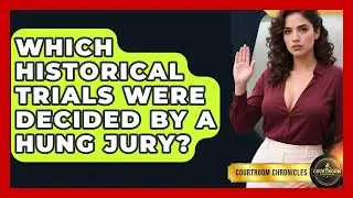 Which Historical Trials Were Decided By A Hung Jury? - Courtroom Chronicles