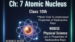 Ch 7: Atomic Nucleus | Lec 2: Properties Of Radioactive Rays| Physical Sci| WBBSE| Class 10th| Trick