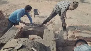 Zig zag high draught kiln construction cantractor call at by RR construction