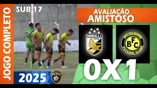 COMERCIAL 0X1 BOLEIRINHOS  |  SUB 17 - AMISTOSO (AVALIAÇÃO) 2025