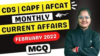 Current Affairs February 2021 MCQs For CDS 2022 |