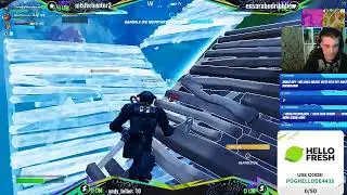 FortniteMorning StreamHELLO FRESH  FOOD Sponsorings  goal pls help #multiplayer #pvp #justChattin&hellip;