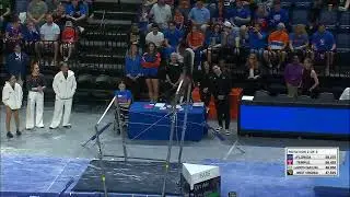 Anya Pilgrim 9.85 Bars Florida vs UNC, WVU, & Temple 1-9-26