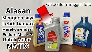 Oli terbaik untuk motor MATIC beat scoopy vario 125 150 160 pcx GENIO Ojol mpx 2 SPX 2 Shell ax7