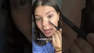 how to BRIGHTEN eyes with concealer hack! #shorts #tutorial #makeuphacks