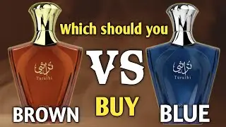 Afnan Turathi brown vs Afnan turathi Blue | best winter perfume ?
